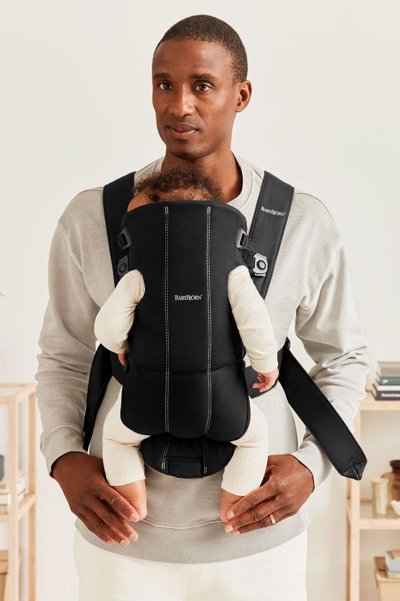 BabyBjörn Baby Carrier Mini (cotton, black) product photo