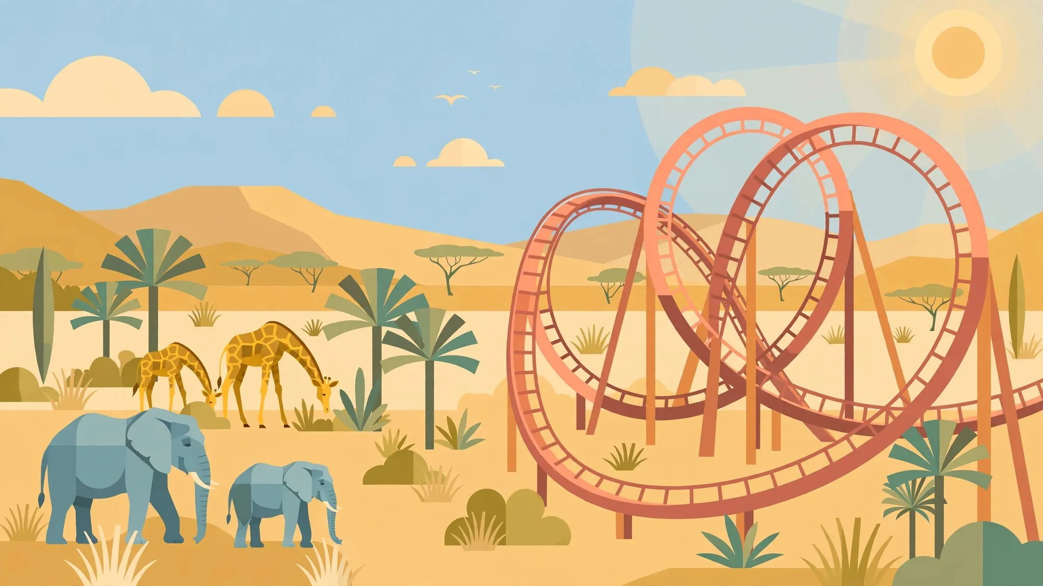 Busch Gardens Tampa Bay illustration