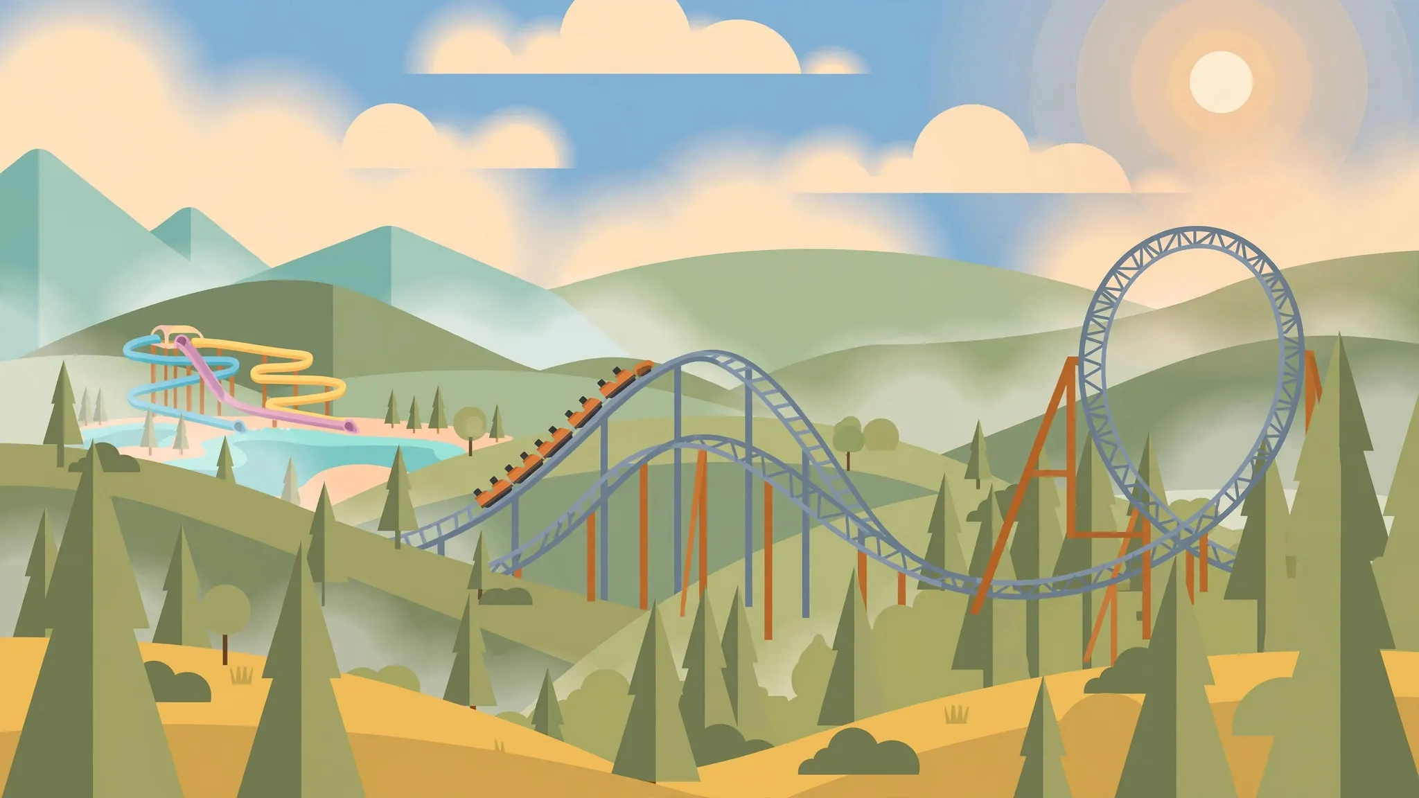 Dorney Park illustration