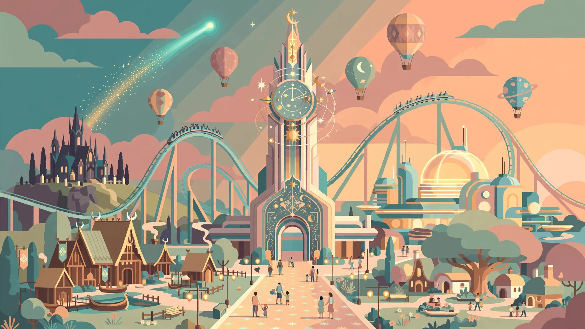 Universal Epic Universe illustration