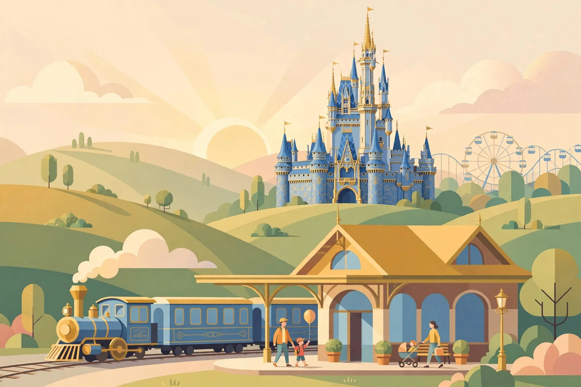 Magic Kingdom illustration